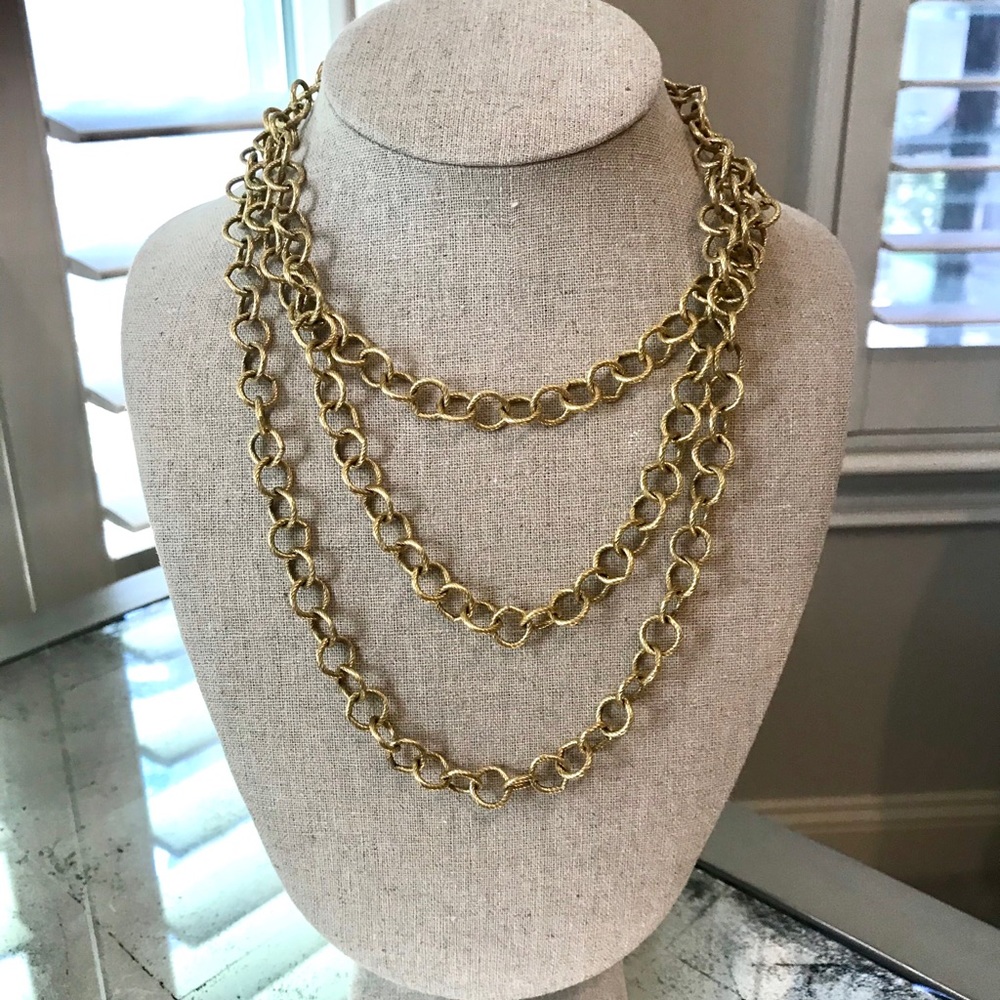 Stella & Dot Gold Chain Necklace